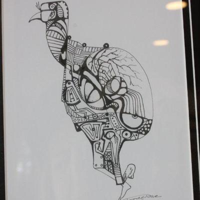 Lot 197 Jim McClune Set of 3 Art (1)