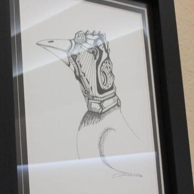 Lot 198 Jim McClune Set of 3 Art (2)