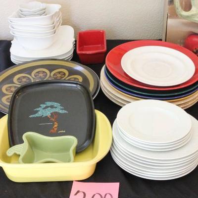 Lot 200 Dishes, Mikasa Serving & More