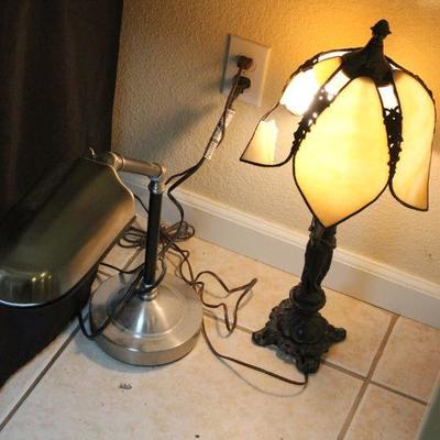 Lot 203 Two Lamps