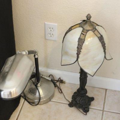 Lot 203 Two Lamps