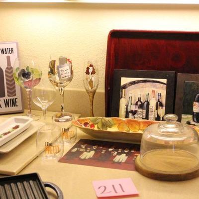 Lot 211 Conserve Water, Drink Wine lot 