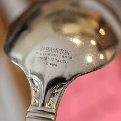 Lot 220 Hampton Silversmith Stainless Flatware