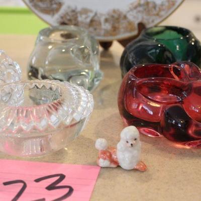 Lot 223 Collectible Glassware
