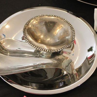 Lot 225 Stainless Serving ware