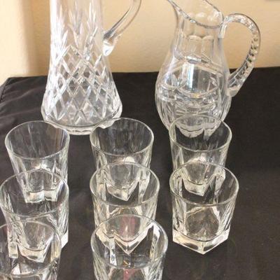 Lot 227 Crystal Vases & Glasses