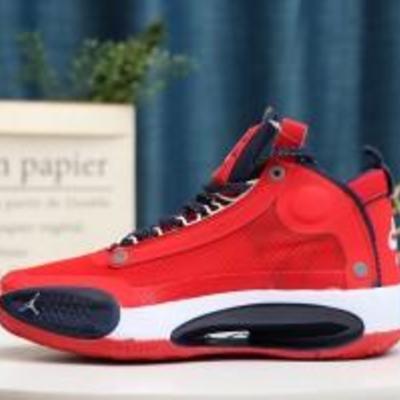 RED 34 JORDANS