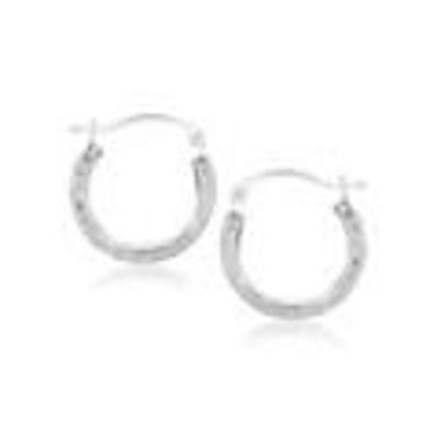 10k white gold earrings