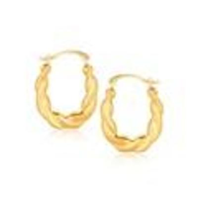 10k gold hoops 