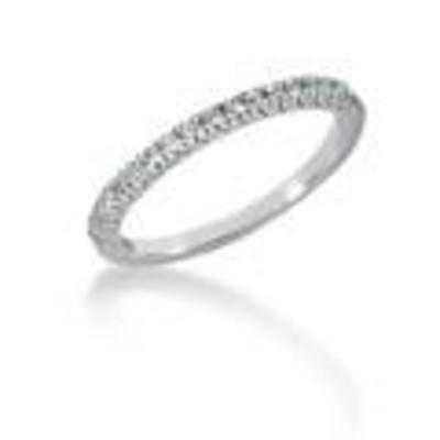 14k white gold ring