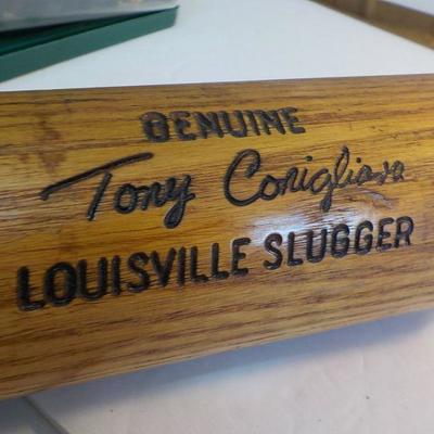 " The Genuine Tony Conigliaro Louisville Slugger" guaranteed.
