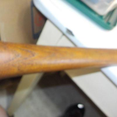 " Genuine Jackie Robinson Louisville Slugger" Pro model.