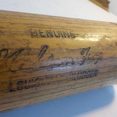 " Genuine Nelson Fox Louisville slugger baseball bat" Pro model.
