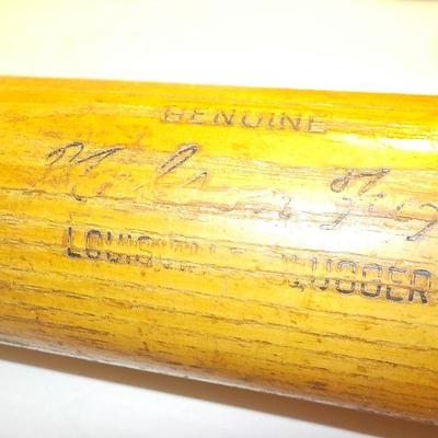 " Genuine Nelson Fox Louisville slugger baseball bat" Pro model.
