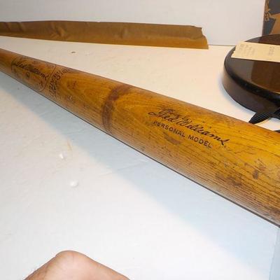 " Ted Williams Personal Model baseball bat:."