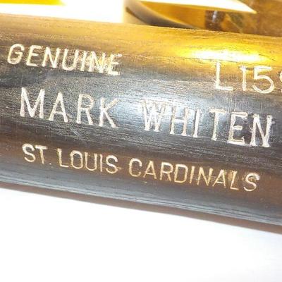 " Genuine L159 Mark Whiten Baseball Bat" "St. Louis Cardinals".
