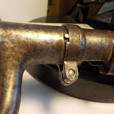 " Civil War Bayonet and scabbard for flint lock rifles".