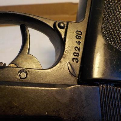 German Pistol demo 7.65 - Mod PPK. barrel blocked/no fire pin