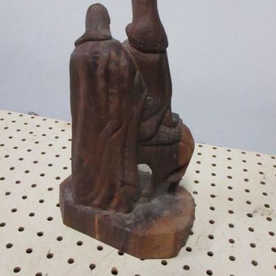 Lot 11 - Carved Wooden Figures