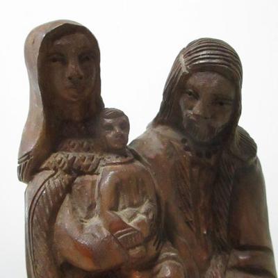 Lot 11 - Carved Wooden Figures