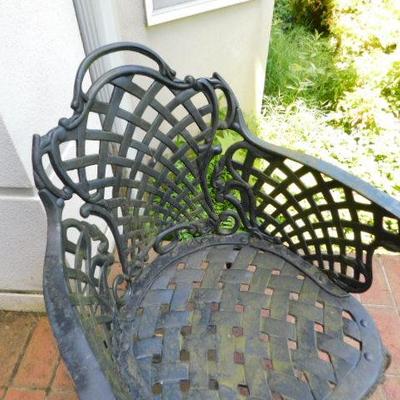 Cast Outdoor Decorative Patio Chair