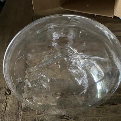 CRYSTAL DECANTER LEAD FREE HAND MADE Eisberg