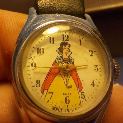 "Original Snow White wrist watch." no box.