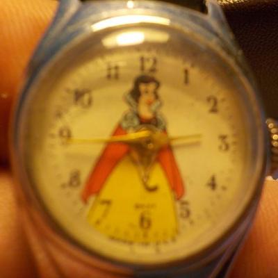 "Original Snow White wrist watch." no box.