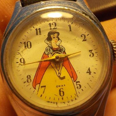 "Original Snow White wrist watch." no box.