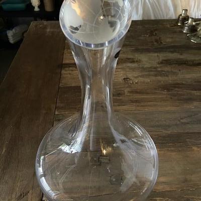 AMLONG CRYSTAL WINE DECANTER WITH 