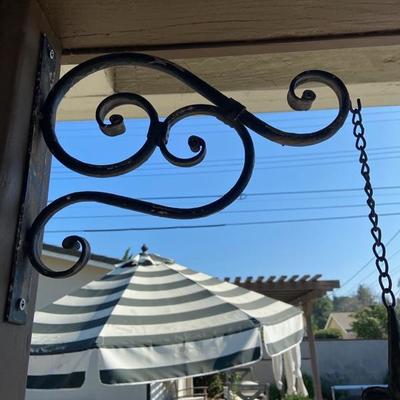 FRENCH COUNTRY RUSTIC Plant Hanger Bird Feeder