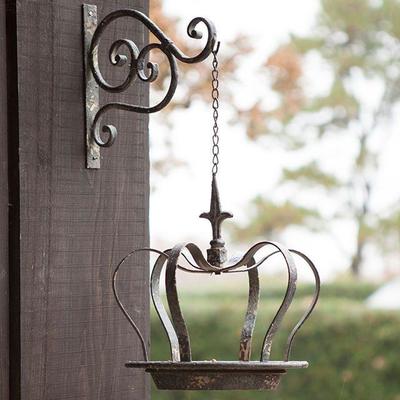 FRENCH COUNTRY RUSTIC Plant Hanger Bird Feeder