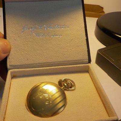"george Chatterton " Lincoln Pocket Watch"