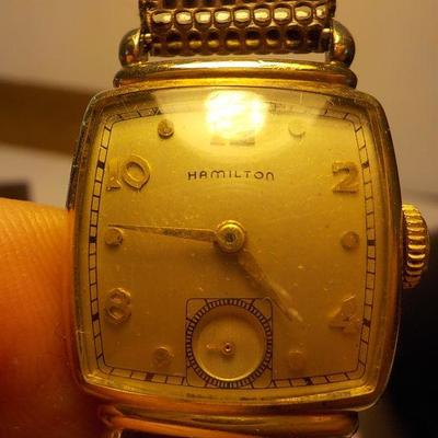" Vintage Hamilton Mens wrist watch"