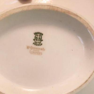 ETRURIA MELLOR & CO TUREEN & LIMOGES VEGETABLE DISH