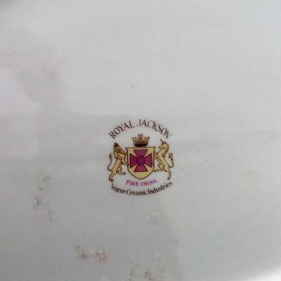 Royal Jackson Platter with 2 matching plates