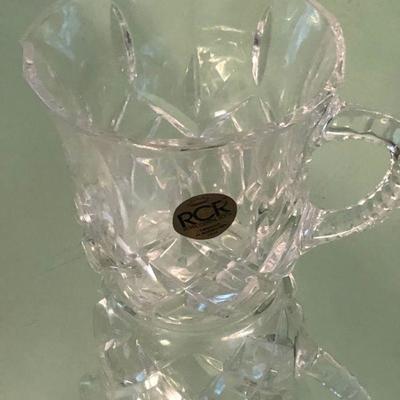 Royal Crystal Rock Cream Pitcher