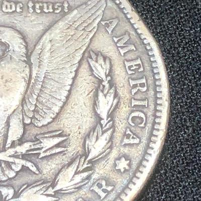 1879-S Morgan Silver $1 Dollar Coin - 1.00