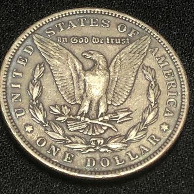 1883 Morgan Silver $1 Coin - Full Liberty 