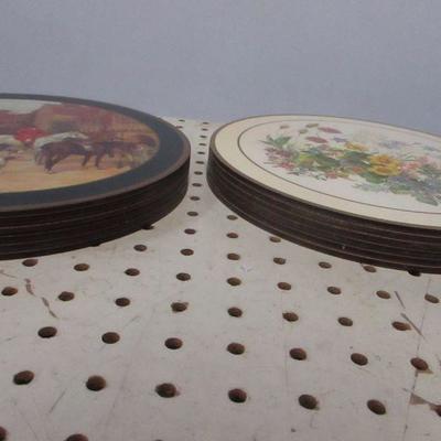 Lot 27 - Pimpernel England Round Placemats