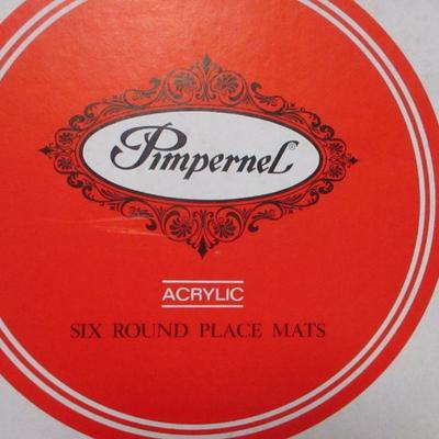 Lot 27 - Pimpernel England Round Placemats