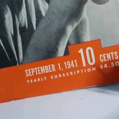 "Life Magazine 1941 Ted Williams on cover:" 