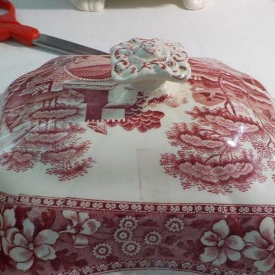 Spode Towers Soup Tureen.