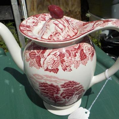 " Enoch Wood's English Scenery Tea Pot".