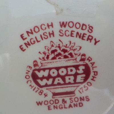 " Enoch Wood's English Scenery Tea Pot".