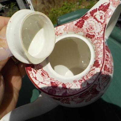 " Enoch Wood's English Scenery Tea Pot".