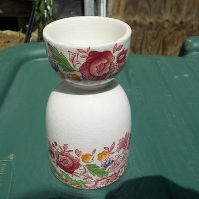 " Dorchester or Winchester Double Egg Ceramic cup.'