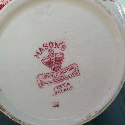 "Mason's Vista England Tea Pot"