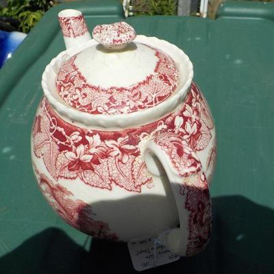 "Mason's Vista England Tea Pot"