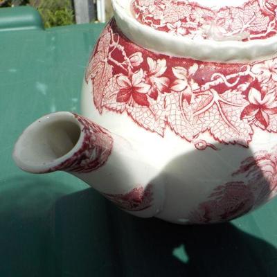 "Mason's Vista England Tea Pot"